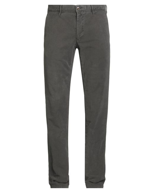 Incotex Gray Light Pants Cotton, Elastane for men