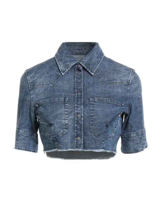 Dondup Blue Denim Shirt