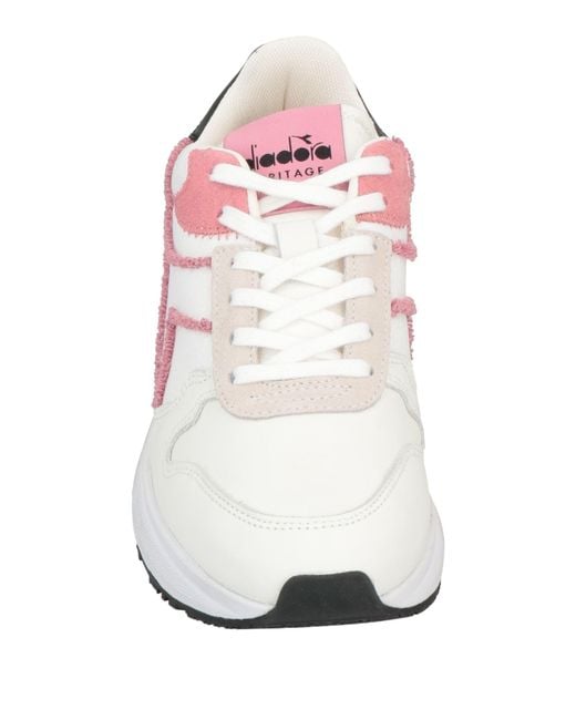 Diadora White Trainers