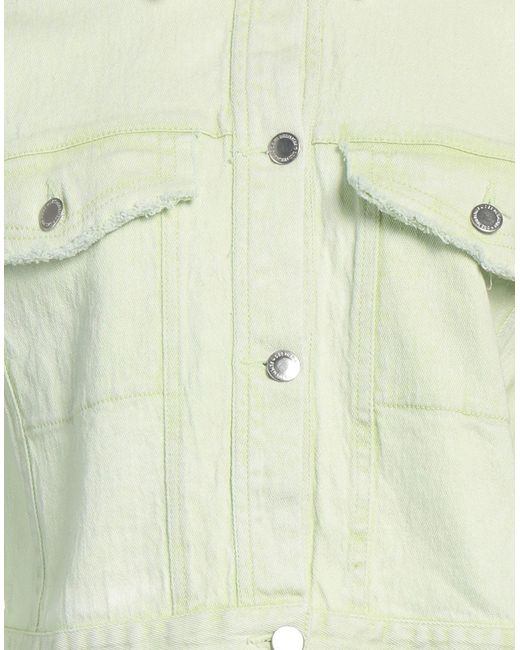 DES_PHEMMES Green Denim Outerwear