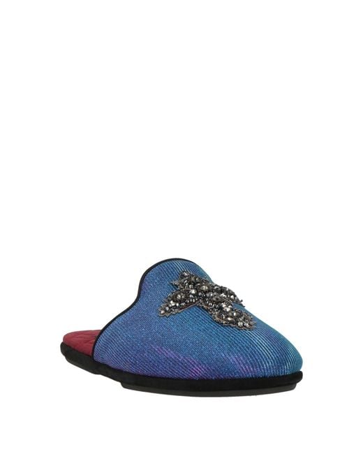 Dolce & Gabbana Blue Mules & Clogs for men