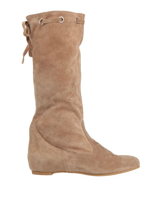 Stele Natural Knee Boots
