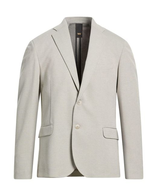 MULISH White Sand Blazer Polyester, Viscose for men