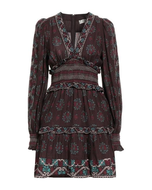 Sea Black Mini-Kleid