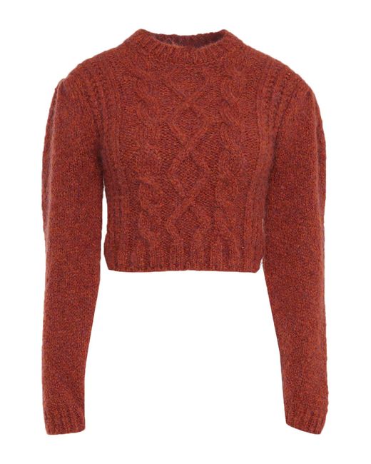 Soallure Red Sweater
