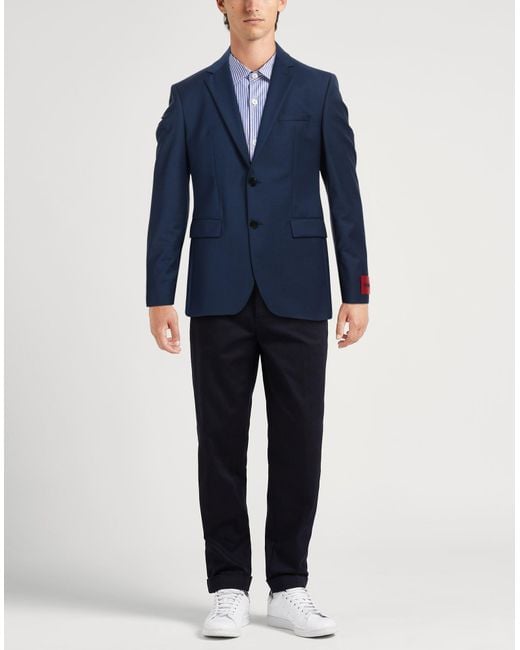 Americana HUGO de hombre de color Blue