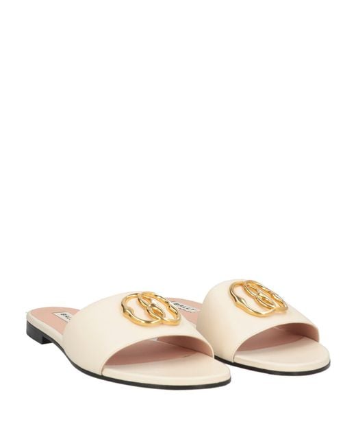 Bally White Sandals