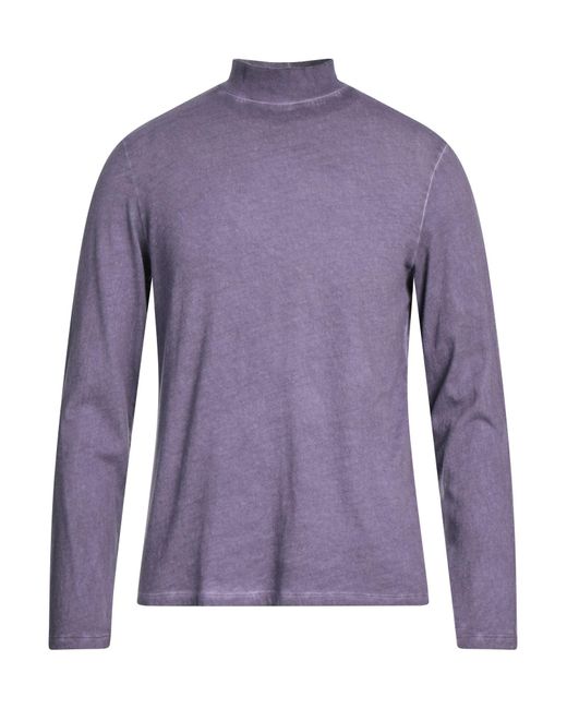 Majestic Filatures Purple T-shirt for men