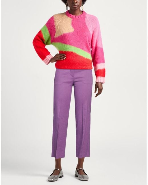 Alysi Purple Trouser