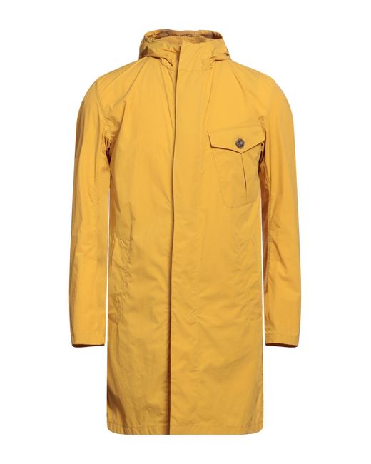 Herno Yellow Overcoat & Trench Coat for men