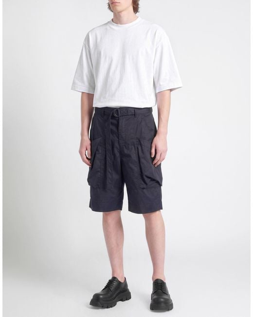 Isabel Marant Blue Midnight Shorts & Bermuda Shorts Cotton for men