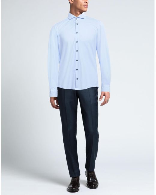 PMDS PREMIUM MOOD DENIM SUPERIOR Blue Shirt for men