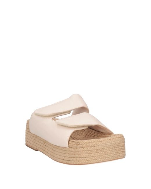 Paloma Barceló Natural Espadrilles