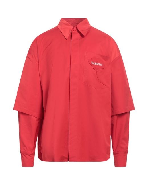 Valentino Garavani Red Shirt for men