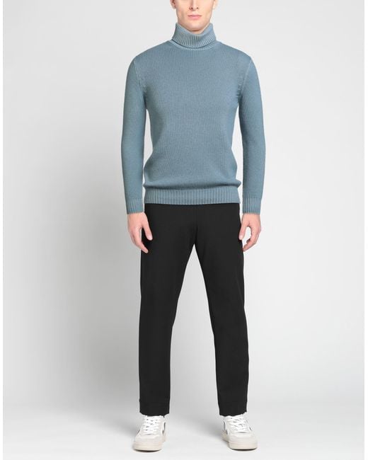 FILIPPO DE LAURENTIIS Rollkragenpullover in Blue für Herren