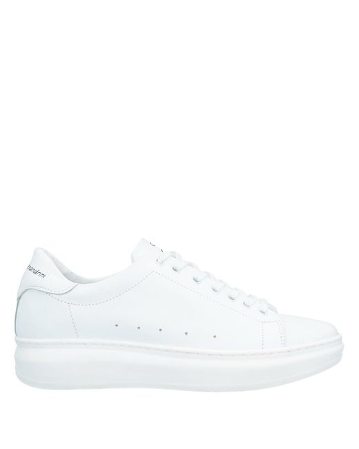 Grey Daniele Alessandrini Trainers in White for Men | Lyst