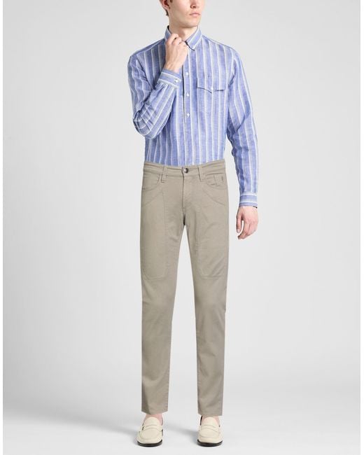 Jeckerson Gray Trouser for men