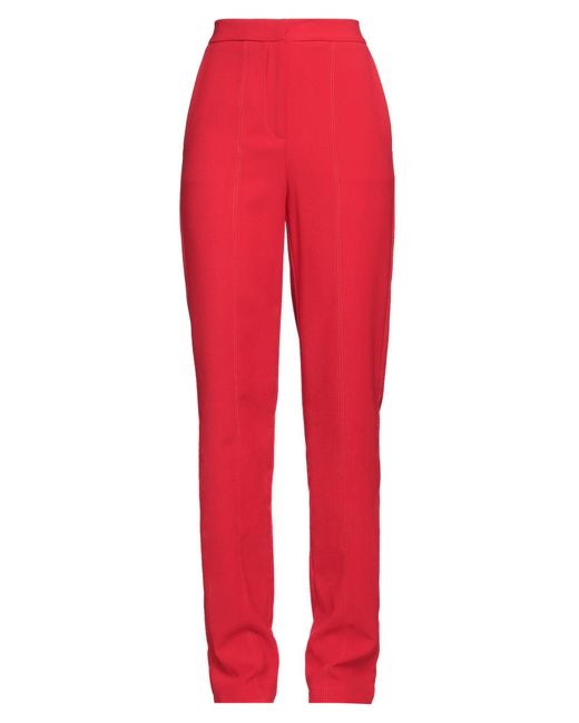 Silvian Heach Red Pants Polyester