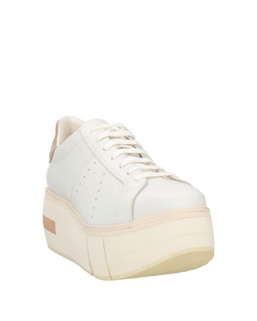 Paloma Barceló Natural Mirande Cream Sneakers Leather