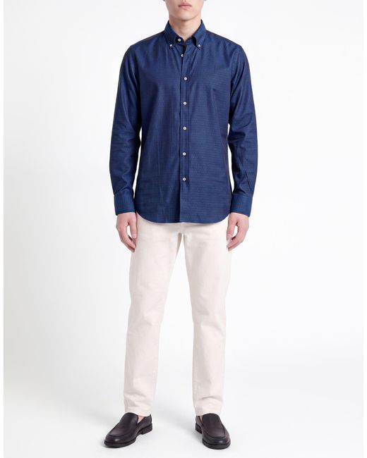 Camisa Robert Friedman de hombre de color Blue