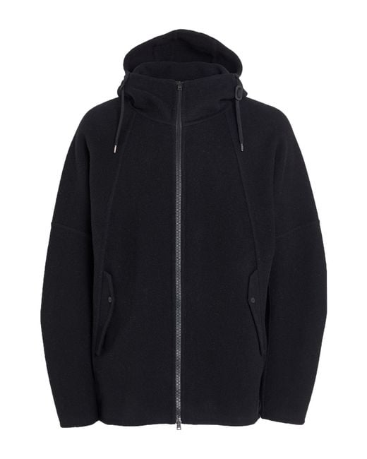 Herno Blue Resort Jacket Virgin Wool, Polyamide for men