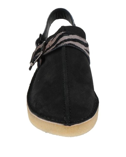 Clarks Black Mules & Clogs
