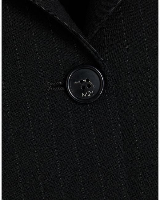 N°21 Black Blazer Polyester, Wool, Elastane