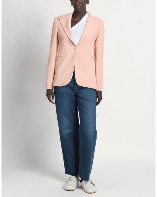 Rebel Queen Pink Blazer Polyester, Elastane