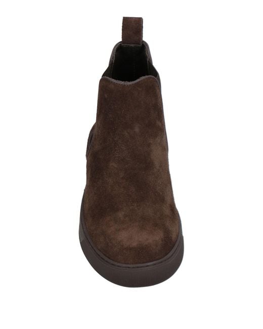 Moncler Brown Ankle Boots
