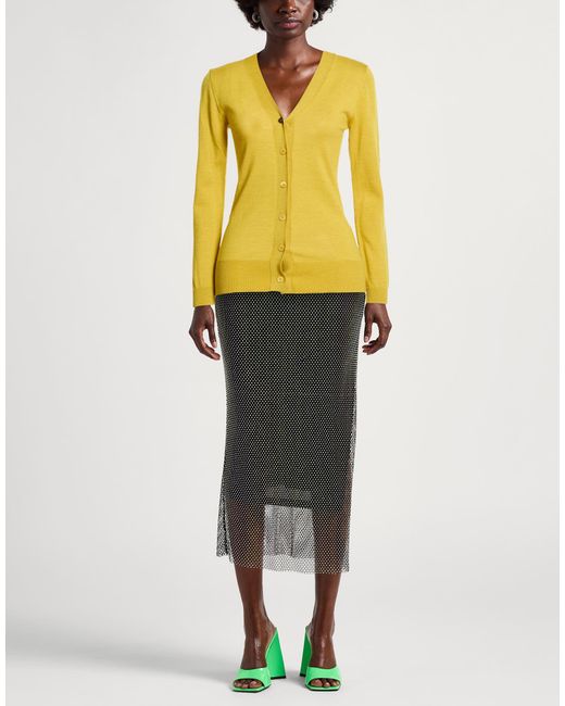 Maliparmi Yellow Cardigans
