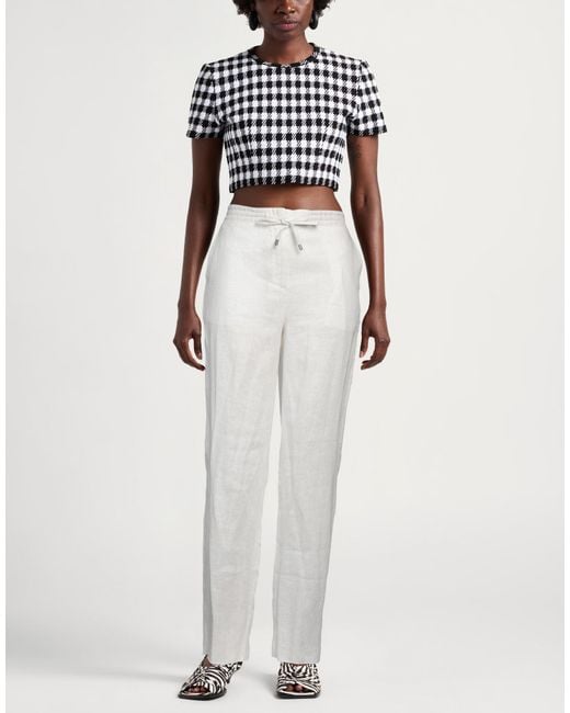 Lardini White Trouser