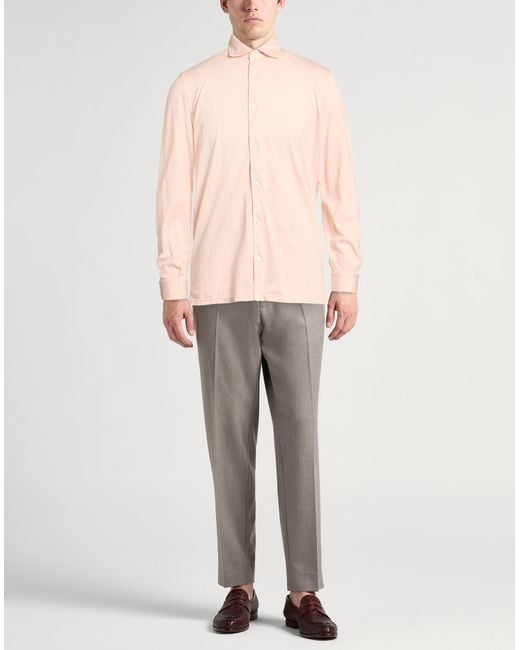 Camisa Fedeli de hombre de color Pink