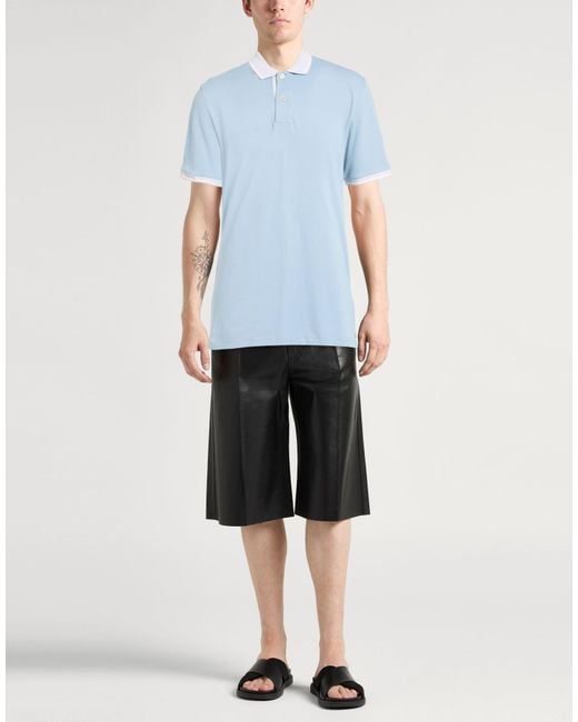 Polo Eleventy de hombre de color Blue