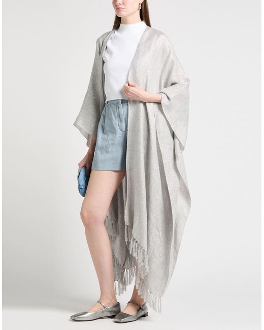 Brunello Cucinelli Gray Cape
