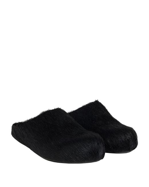 Marni Black Mules & Clogs Leather