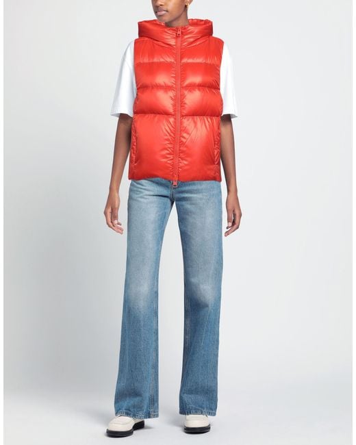 Veste sans manches Herno en coloris Red