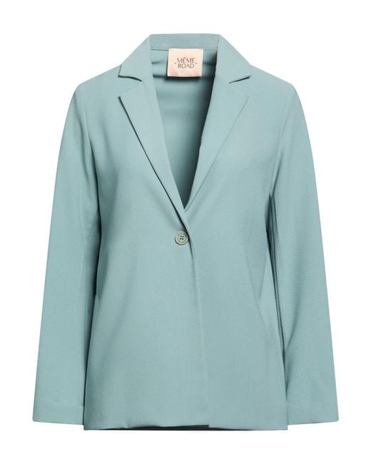 MÊME ROAD Blue Blazer Polyester, Elastane
