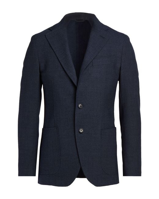 Blazer Tombolini pour homme en coloris Blue