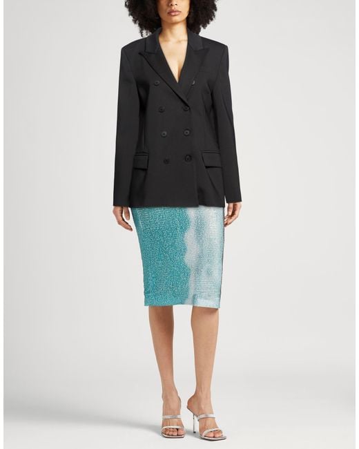 DES_PHEMMES Black Blazer Polyester, Elastane