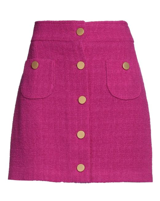 Tagliatore Pink Mini Skirt