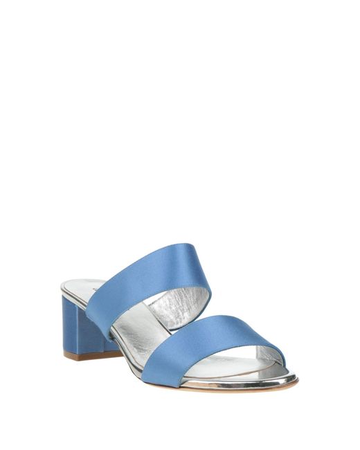 A.Testoni Blue Sandals