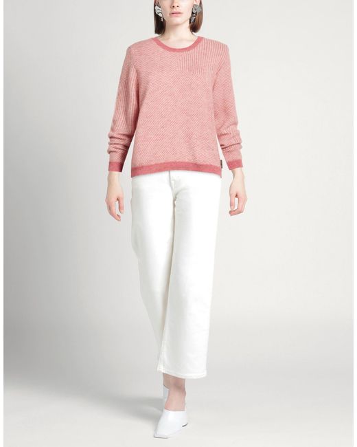 ALESSIA SANTI Pink Antique Rose Sweater Alpaca Wool, Polyamide, Wool