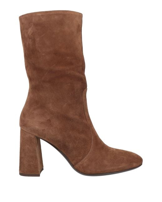Guglielmo Rotta Brown Ankle Boots Leather