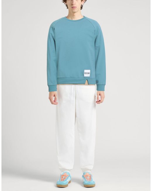 Moschino Blue Sweatshirt for men