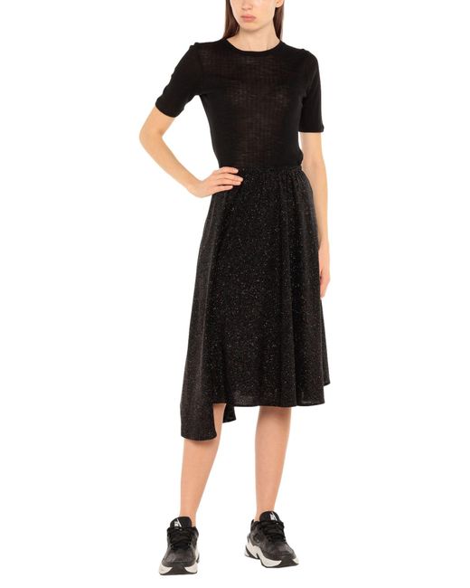 FELEPPA Black Midi Skirt