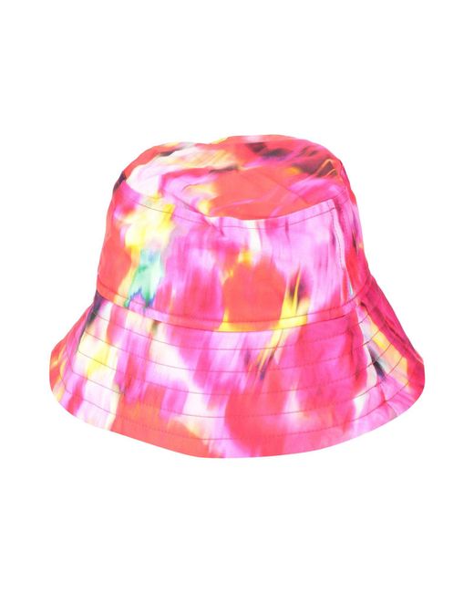 Dries Van Noten Pink Hat Viscose, Cotton for men