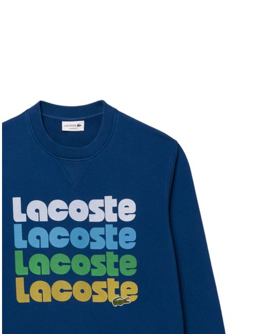 Sweat-shirt Lacoste pour homme en coloris Blue