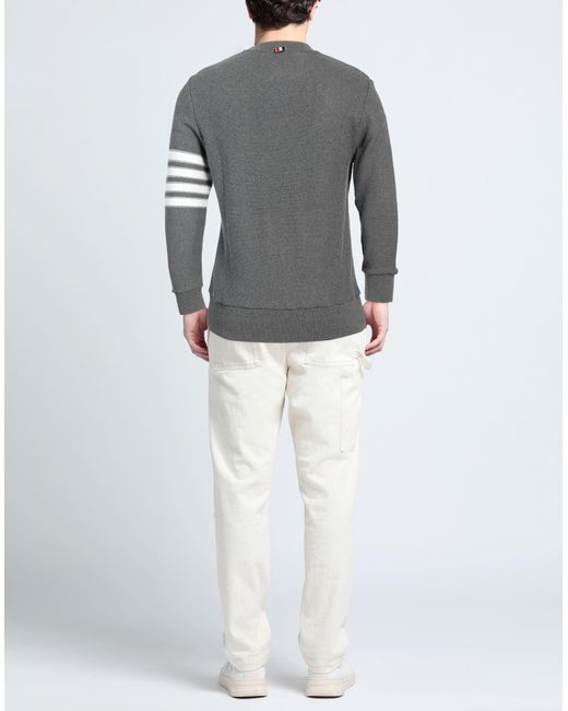 Thom Browne Gray Sweater for men