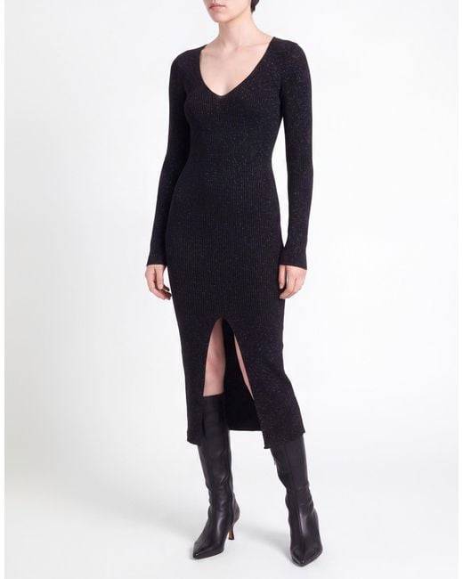Jucca Black Midi Dresses