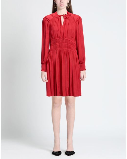 Maje Red Mini Dress